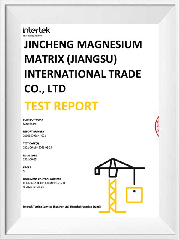 Sinnikkyys MGO: n hallituksen testiraportti